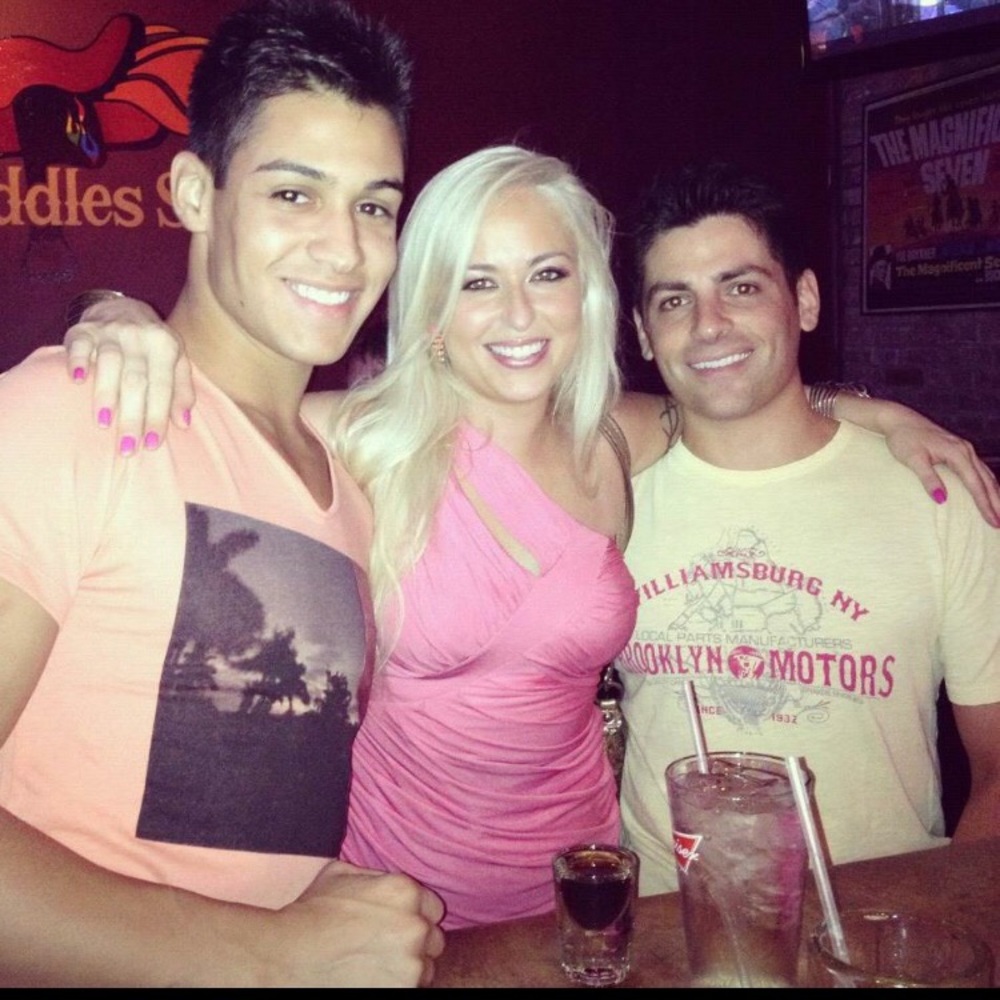 Bebe pink dress